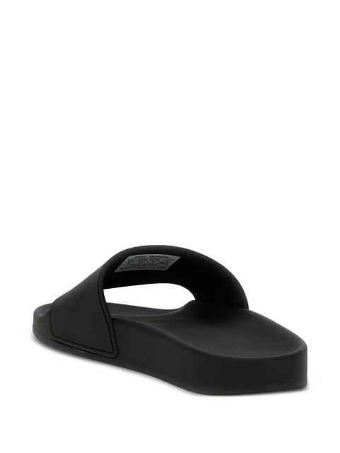 Balenciaga Tape-logo slides - Black