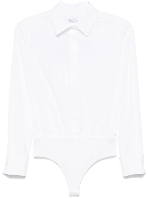 Max Mara poplin bodysuit - White - zdjęcie produktu nr 1
