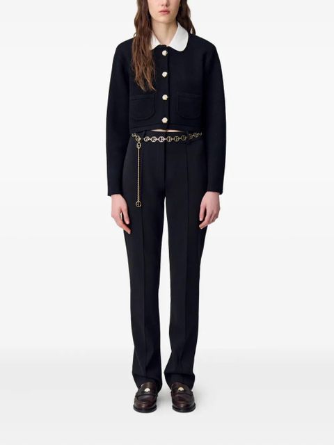 Claudie Pierlot centre-crease trousers - Black - zdjęcie produktu nr 2