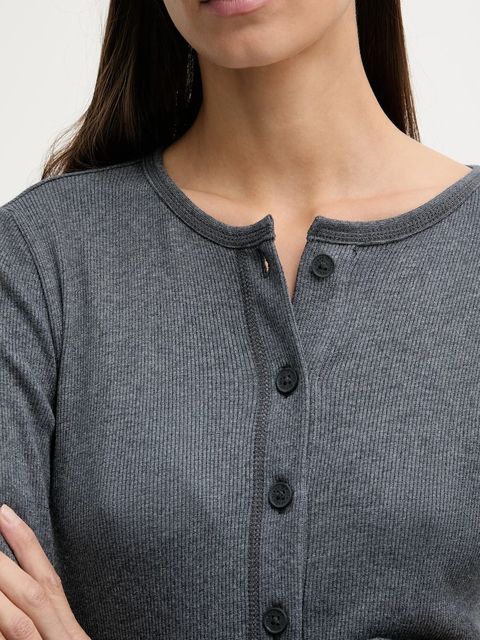 Marc O'Polo kardigan damskie kolor szary lekki 5000007524