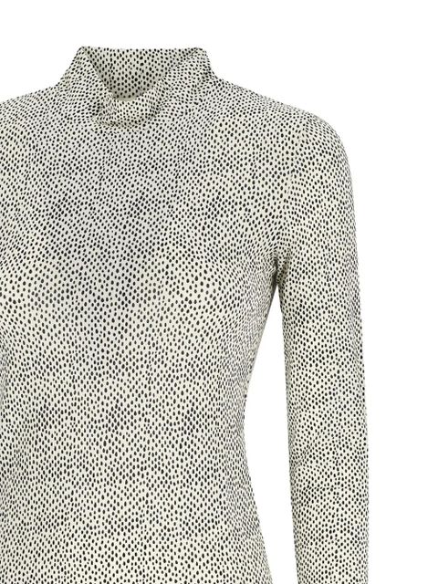 FENDI mock-neck top - Neutrals