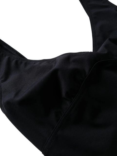 ERES Hold Up V-neck swimsuit - Black