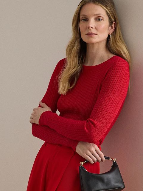 Lauren Ralph Lauren torebka skórzana