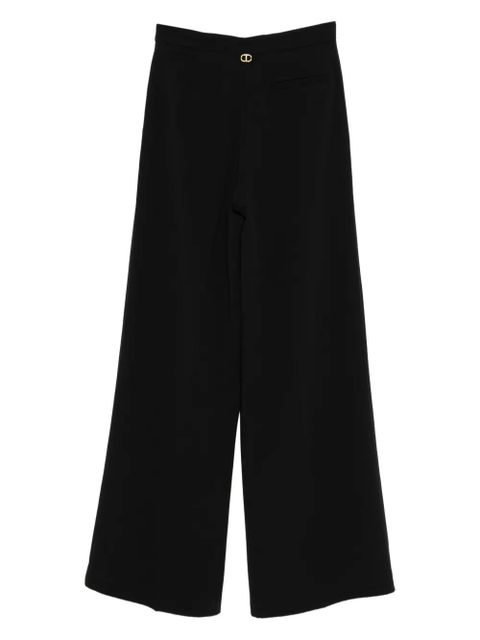 TWINSET pleated wide-leg trousers - Black - zdjęcie produktu nr 2