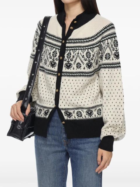 KHAITE Guy cardigan - White