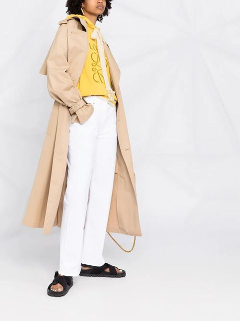 Valentino Garavani VGOLD flared jeans - White