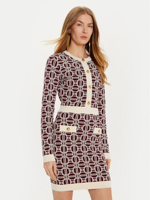 Sukienka dzianinowa Elisabetta Franchi