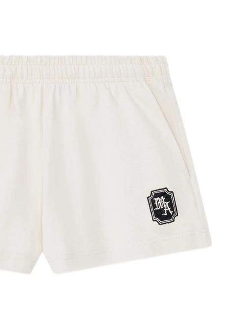 AMIRI logo-patch mini shorts - Neutrals - zdjęcie produktu nr 2