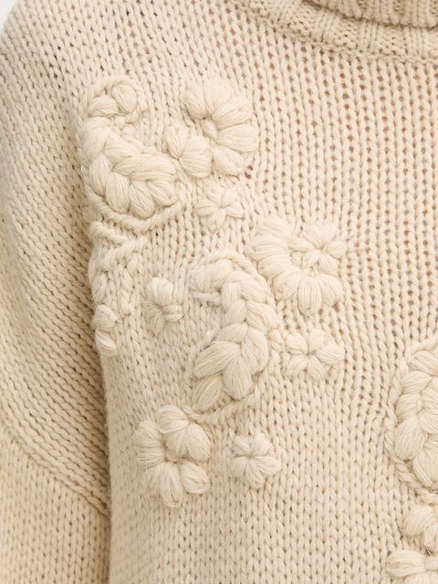 Marciano by Guess sweter z dodatkiem wełny AHLAM damski kolor beżowy ciepły z golfem 5BGR28 5895Z