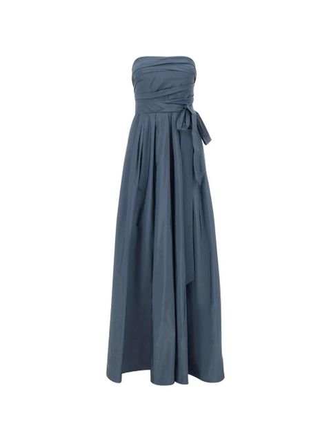 Max Mara pleated strapless dress - Blue - zdjęcie produktu nr 1
