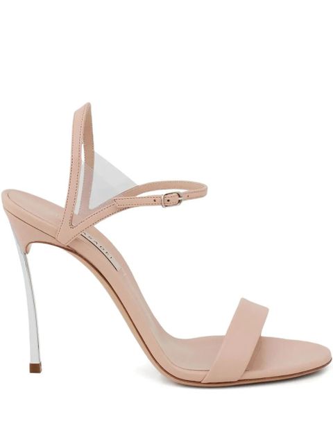 Casadei 115mm Blade V Celebrity stiletto-heel sandals - Neutrals - zdjęcie produktu nr 1