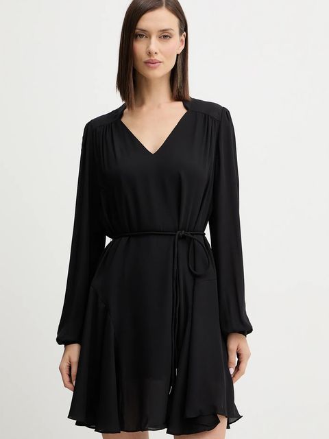 Guess sukienka WANDA kolor czarny mini prosta W5BK51 WGLA2