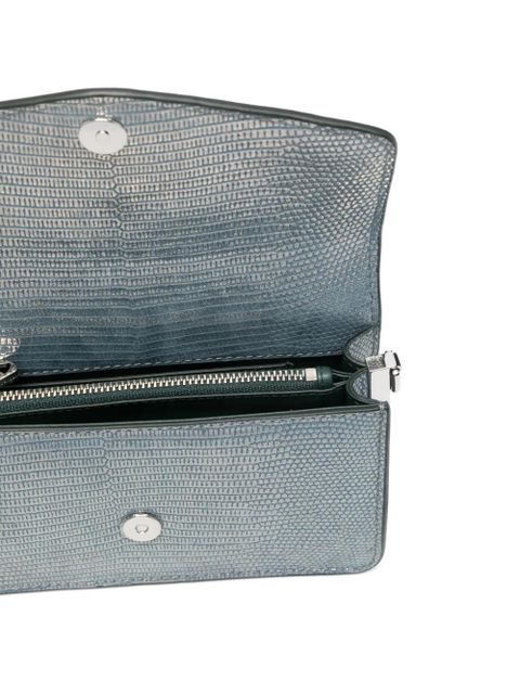 Aspinal Of London Eliza embellished mini bag - Blue