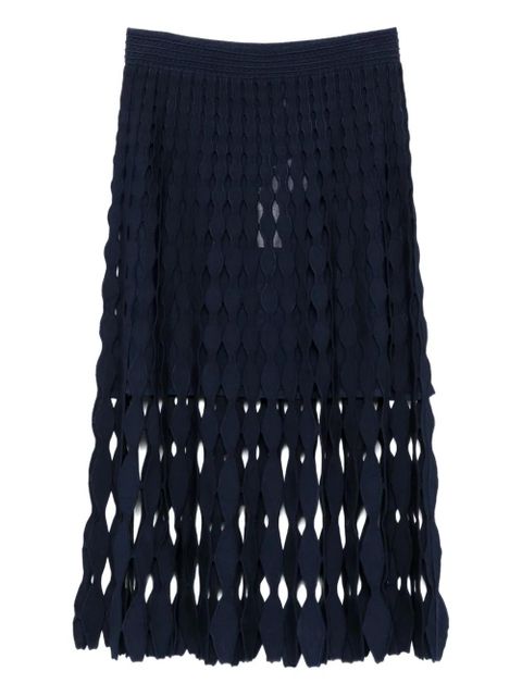 Simkhai cut-out knit skirt - Blue - zdjęcie produktu nr 1