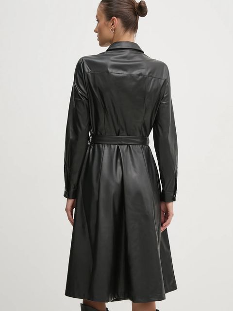 OUI sukienka kolor czarny mini rozkloszowana 90635 - zdjęcie produktu nr 2