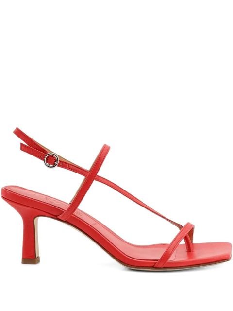 Aeyde Elise heeled sandals - Red - zdjęcie produktu nr 1