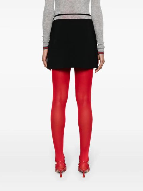 Givenchy belted wrap miniskirt - Black