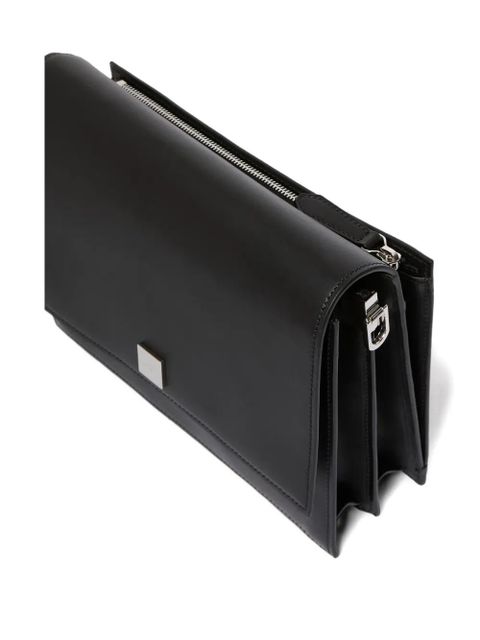 Max Mara flap-top satchel bag - Black