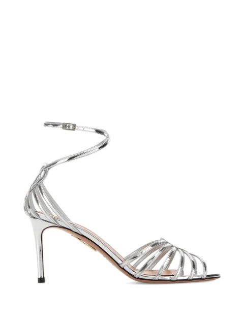 Aquazzura Sweetheart strappy sandals - Silver - zdjęcie produktu nr 1