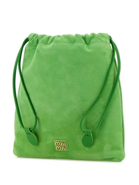 Miu Miu suede bag - Green