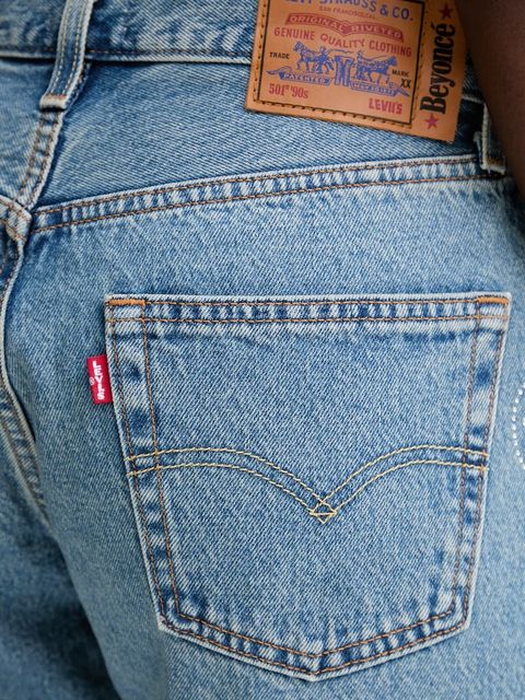 Levi's jeansy 501® 90S damskie high waist A1959