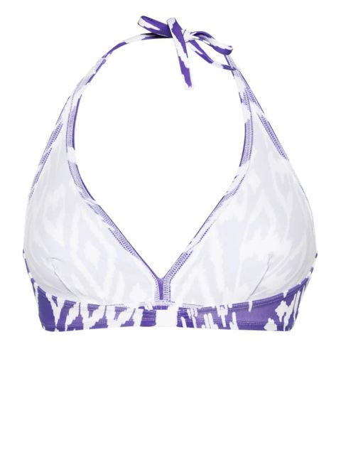 ERES Storm full-cup triangle bikini top - Purple