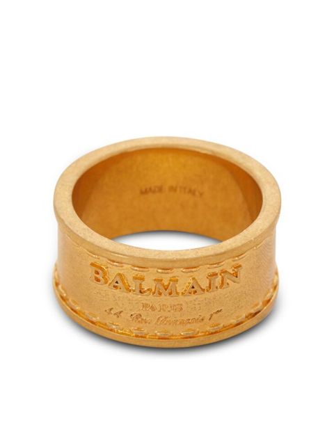 Balmain Signature band ring - Gold - zdjęcie produktu nr 1