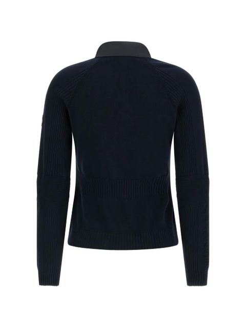 Moncler Grenoble padded zip-up cardigan - Blue - zdjęcie produktu nr 2