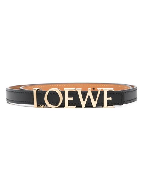 LOEWE leather belt - Black - zdjęcie produktu nr 1