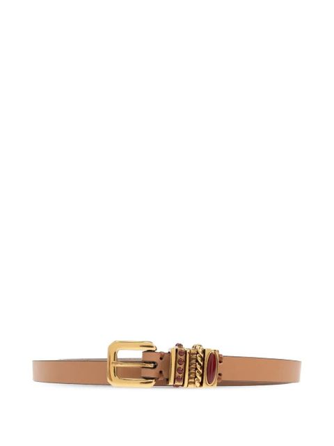 ETRO leather belt - Brown - zdjęcie produktu nr 1
