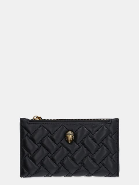 Kurt Geiger London portfel skórzany KENSINGTON damski kolor czarny 4703900109 - zdjęcie produktu nr 1