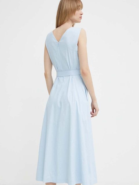 Theory sukienka lniana