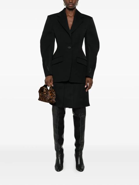 Givenchy notched-lapel blazer - Black