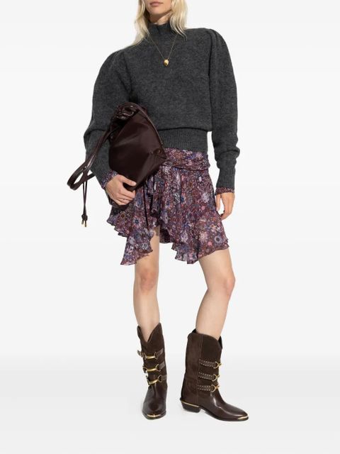 MARANT ÉTOILE long-sleeve turtleneck sweater - Grey