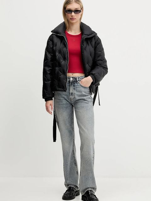 HUGO t-shirt damski kolor czerwony 50512000