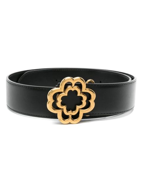 Maje Clover leather belt - Black - zdjęcie produktu nr 2
