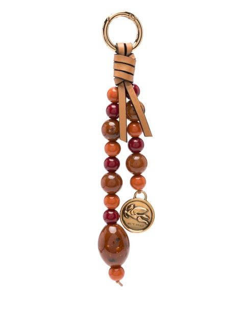 ETRO beaded bag charm - Brown - zdjęcie produktu nr 1