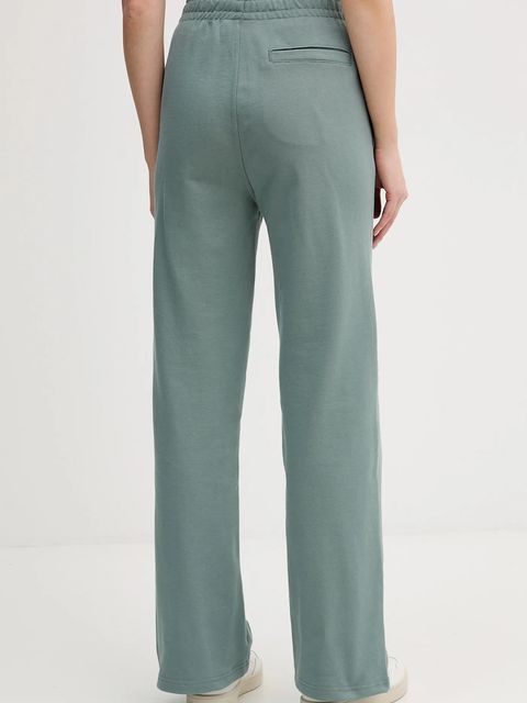 Calvin Klein Jeans spodnie dresowe damskie kolor turkusowy melanżowe LV047B240G