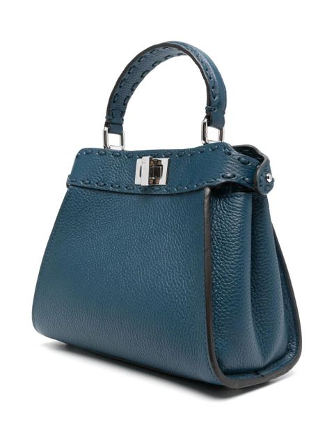 FENDI mini Peekaboo tote bag - Blue