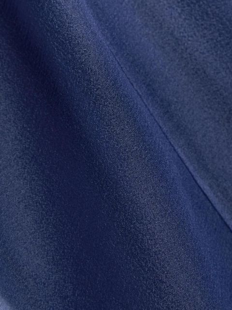 STAUD sheer panel midi dress - Blue - zdjęcie produktu nr 2