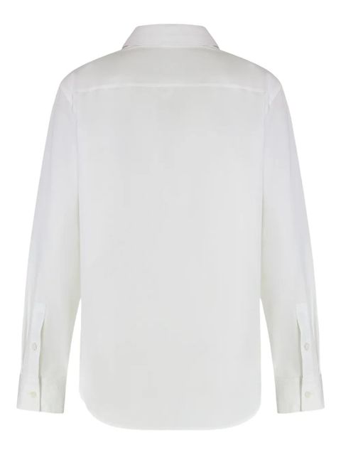 Burberry buttoned long-sleeve cotton shirt - White - zdjęcie produktu nr 2