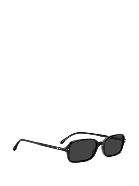 Isabel Marant Eyewear rectangular-frame sunglasses - Black - zdjęcie produktu nr 2
