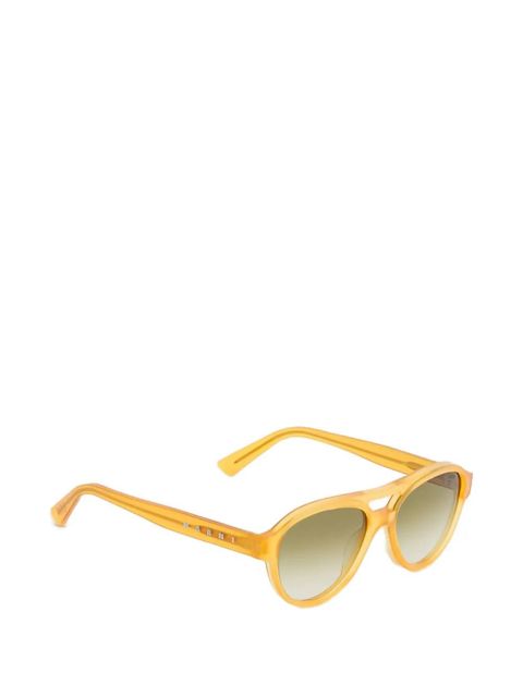 Marni Zeanou full-rim sunglasses - Yellow - zdjęcie produktu nr 2