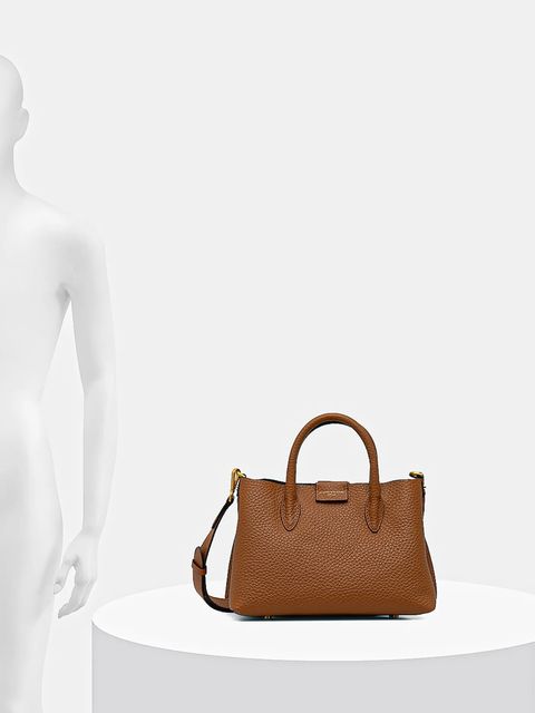 Gianni Chiarini torebka skórzana ARETHA kolor brązowy BS.11831.RNGDBL - zdjęcie produktu nr 2