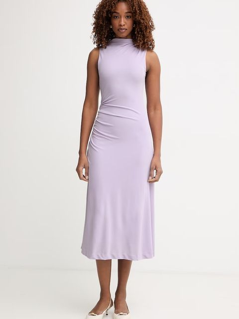 BOSS sukienka z wiskozy Eylai - zdjęcie produktu nr 1