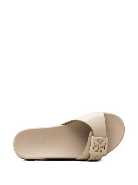 Tory Burch Mellow buckle-fastening slides - Neutrals