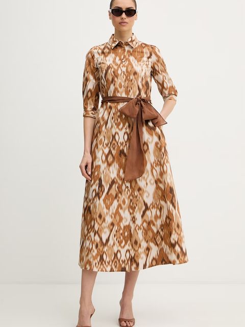 Luisa Spagnoli sukienka bawełniana Palato - zdjęcie produktu nr 1