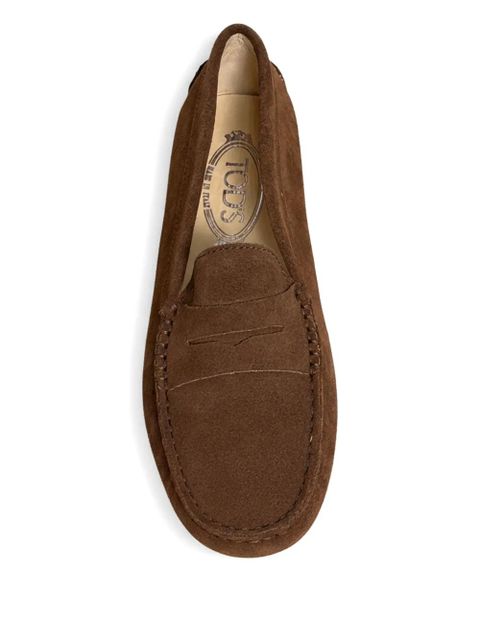 Tod's penny-detail loafers - Brown