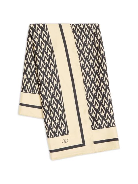 Valentino Garavani Toute La V scarf - Neutrals - zdjęcie produktu nr 1
