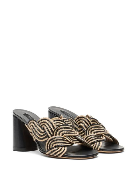 Casadei Thaiti heeled sandals - Black - zdjęcie produktu nr 2